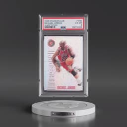 1995 Stadium Club Warp Speed #WS1 Michael Jordan (PSA 6 EX-MT)