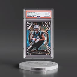 2025 Panini Select #44 Tetairoa Mcmillan - Zebra Shock (PSA 10 GEM MINT)