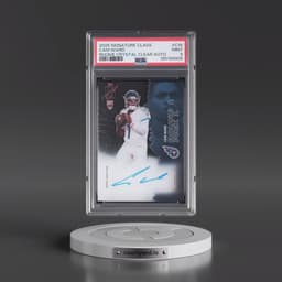 2025 Topps Signature Class Rookie Class Crystal Clear Autographs #CW Cam Ward (PSA 9 MINT)