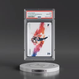 2025 Panini Prizm Color Blast #20 Treveyon Henderson (PSA 10 GEM MINT)