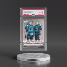 2024 Upper Deck #499 Macklin Celebrini/Will Smith (PSA 10 GEM MINT)