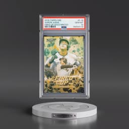 2018 Topps Fire Fired Up #F-10 Aaron Judge - Gold Minted (PSA 10 GEM MINT)