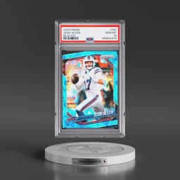 2025 Panini Prizm #167 Josh Allen - Blue Ice (PSA 10 GEM MINT)