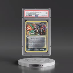 2006 Pokémon EX Dragon Frontiers #100 Charizard - Holo Gold Star (PSA 1 PR)
