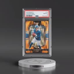 2025 Panini Select #193 Jaxson Dart - Orange Shock (PSA 10 GEM MINT)