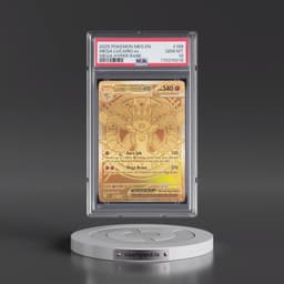 2025 Pokémon Meg EN-Mega Evolution #188 Mega Lucario EX - Holo Mega Hyper Rare (PSA 10 GEM MINT)