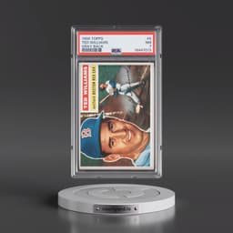 1956 Topps #5 Ted Williams - Gray Back (PSA 7 NM)