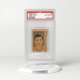 1926 W512 Hand Cut #6 "Babe" Ruth (PSA AUTHENTIC)