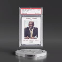 1999 Upper Deck MJ Master Collection #XXIII Michael Jordan - Retirement (PSA 9 MINT)