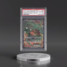 2012 Pokémon Black & White Dragon Blade #053 Rayquaza EX - 1st Edition Holo Full Art (PSA 10 GEM MINT)