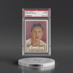 1952 Topps #385 Herman Franks (PSA 4 VG-EX)
