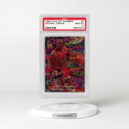 1995 Flair Hot Numbers #4 Michael Jordan (PSA 10 GEM MINT)
