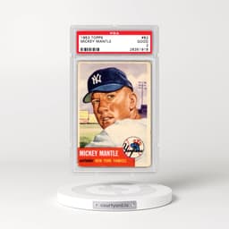 1953 Topps #82 Mickey Mantle (PSA 2 GOOD)