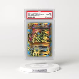 2015 Pokémon XY Ancient Origins #97 Primal Groudon EX - Holo Full Art (PSA 10 GEM MINT)