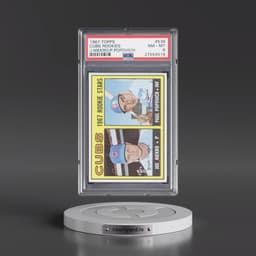 1967 Topps #536 Cubs Rookies - J.Niekro/P.Popovich (PSA 8 NM-MT)