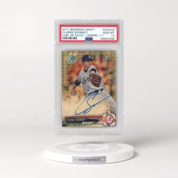 2017 Bowman Draft Chrome Draft Picks Autographs #CDACS Clarke Schmidt - Superfractor 1/1 (PSA 10 GEM MINT)