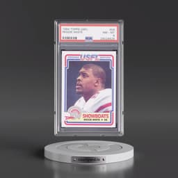 1984 Topps USFL #58 Reggie White (PSA 8 NM-MT)