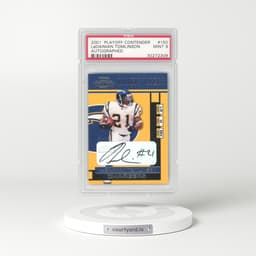 2001 Playoff Contenders #150 LaDainian Tomlinson - Autographed (PSA 9 MINT)