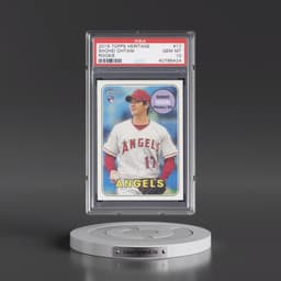 2018 Topps Heritage #17 Shohei Ohtani - Rookie (PSA 10 GEM MINT)