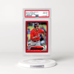 2012 Topps Update #US183 Bryce Harper - Target Red Border (PSA 10 GEM MINT)