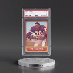 1963 Topps #107 Jim Marshall (PSA 7 NM)