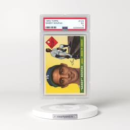 1955 Topps #123 Sandy Koufax (PSA 5 EX)