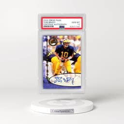2000 Press Pass Autograph #3 Tom Brady (PSA 10 GEM MINT)