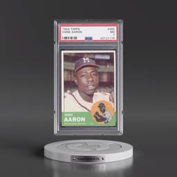 1963 Topps #390 Hank Aaron (PSA 7 NM)