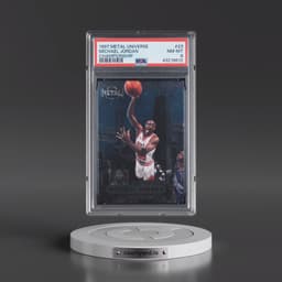 1997 Metal Universe #23 Michael Jordan (PSA 8 NM-MT)
