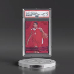2013 Fleer Retro #252 Giannis Antetokounmpo - 1997 Metal Universe Rookies-Precious Metal Gems-Red (PSA 8 NM-MT)