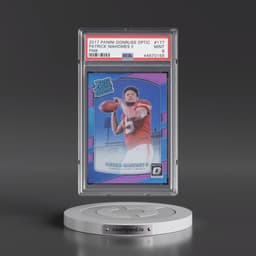 2017 Panini Donruss Optic #177 Patrick Mahomes II - Pink (PSA 9 MINT)