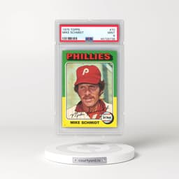 1975 Topps #70 Mike Schmidt (PSA 9 MINT)