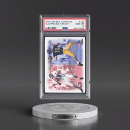2000 Skybox Dominion #234 Giovanni Carmazzi/Tom Brady (PSA 10 GEM MINT)