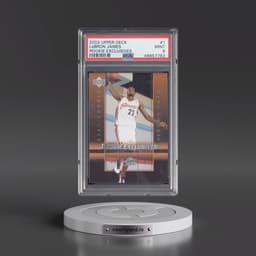 2003 Upper Deck Rookie Exclusives #1 LeBron James (PSA 9 MINT)