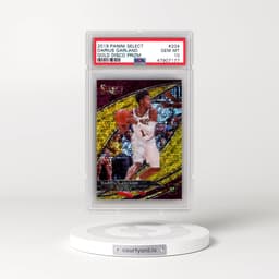 2019 Panini Select #204 Darius Garland - Gold Disco Prizm (PSA 10 GEM MINT)