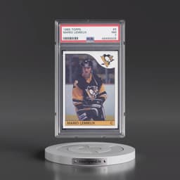 1985 Topps #9 Mario Lemieux (PSA 7 NM)
