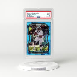 2020 Panini Prizm #343 Jalen Hurts - Blue Ice (PSA 9 MINT)