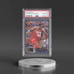 1995 Metal #40 Hakeem Olajuwon (PSA 10 GEM MINT)