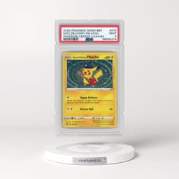 2020 Pokémon Swsh Black Star Promo #074 Special Delivery Pikachu - Holo Pokemon Center Canada (PSA 9 MINT)