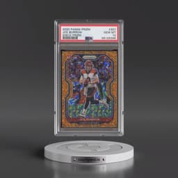 2020 Panini Prizm #307 Joe Burrow - Disco Prizm (PSA 10 GEM MINT)