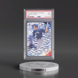 2017 Bowman Platinum #91 Aaron Judge - Ice (PSA 9 MINT)