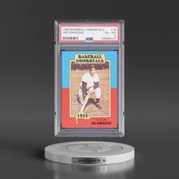 1980 Baseball Immortals #75 Joe DiMaggio (PSA 6 EX-MT)