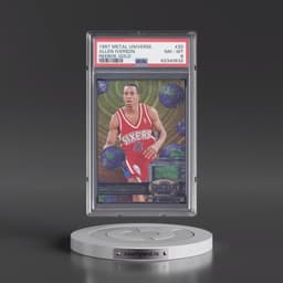 1997 Metal Universe #20 Allen Iverson - Reebok Gold (PSA 8 NM-MT)
