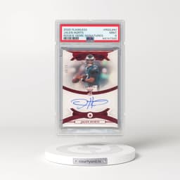2020 Panini Flawless Rookie Gems Signatures #RGSJHU Jalen Hurts (PSA 9 MINT)