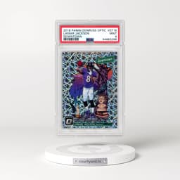 2018 Panini Donruss Optic Downtown #DT16 Lamar Jackson (PSA 9 MINT)