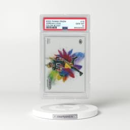 2020 Panini Prizm Color Blast #15 Jordan Love (PSA 10 GEM MINT)