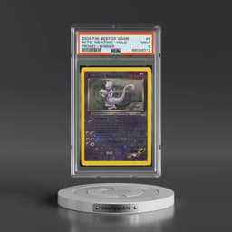 2003 Pokémon Best of Game Promo #8 Rocket's Mewtwo - Reverse Foil Winner (PSA 9 MINT)
