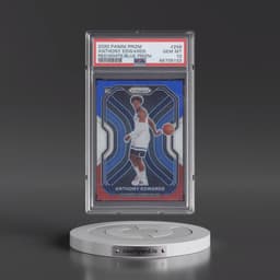 2020 Panini Prizm #258 Anthony Edwards - Red/White/Blue Prizm (PSA 10 GEM MINT)