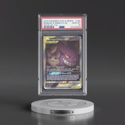 2019 Pokémon Sun & Moon Team Up #165 Gengar & Mimikyu GX - Holo Full Art (PSA 10 GEM MINT)