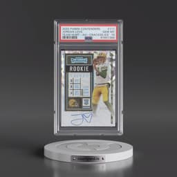2020 Panini Contenders #111 Jordan Love - Variation-Autograph-Cracked Ice (PSA 10 GEM MINT)
